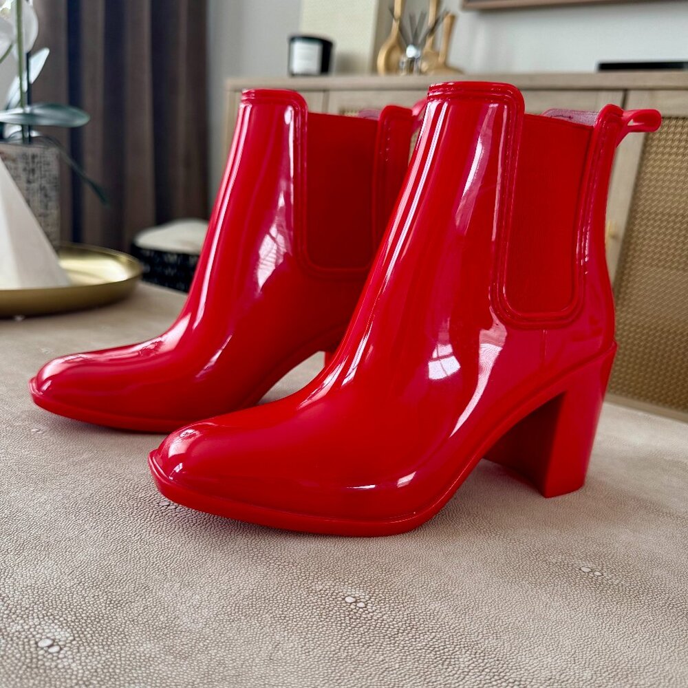 Jeffrey Campbell Women's Hurricane Rain Booties